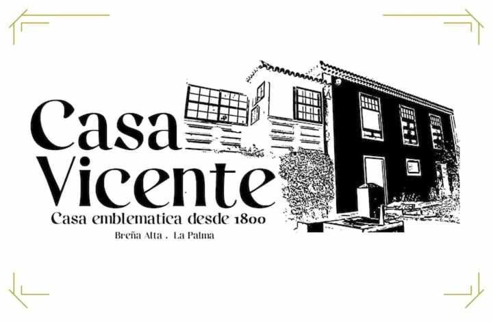 הוילה Breña Alta Casa Vicente Vista Al Mar Y Montana מראה חיצוני תמונה